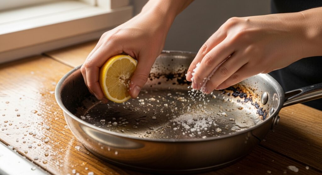 How to Clean a Burnt Stainless Steel Pan