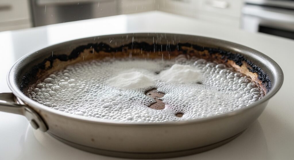 How to Clean a Burnt Stainless Steel Pan