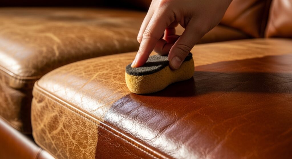 How to Renovate a Leather Sofa