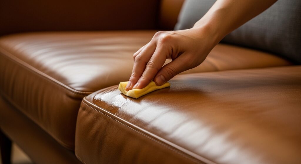 How to Renovate a Leather Sofa