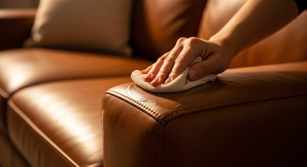 How to Renovate a Leather Sofa