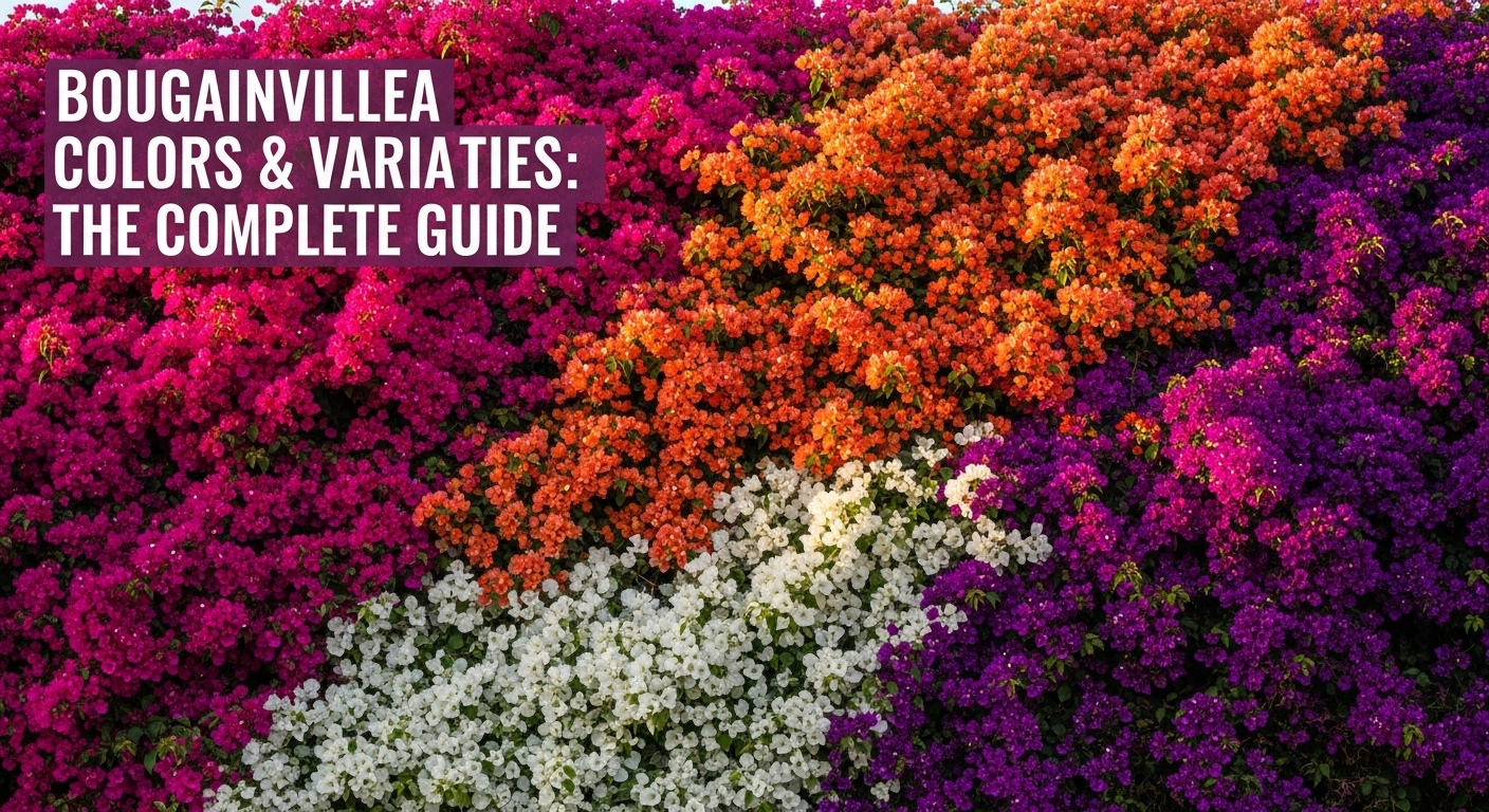 Bougainvillea Colors & Varieties: The Complete Visual Guide - Keep On Home
