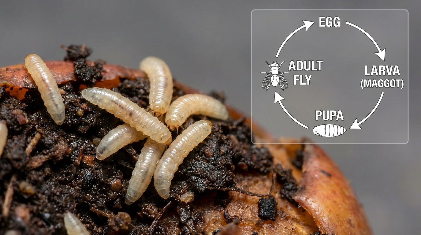 Why Would Maggots Suddenly Appear