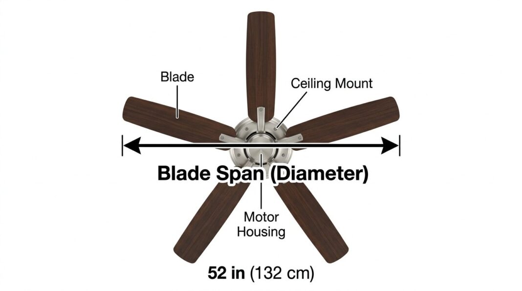 Ceiling Fan Size Guide: Pick the Right Fan for Any Room