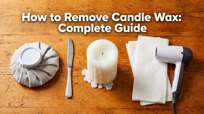 How to Remove Candle Wax (Every Surface Covered)