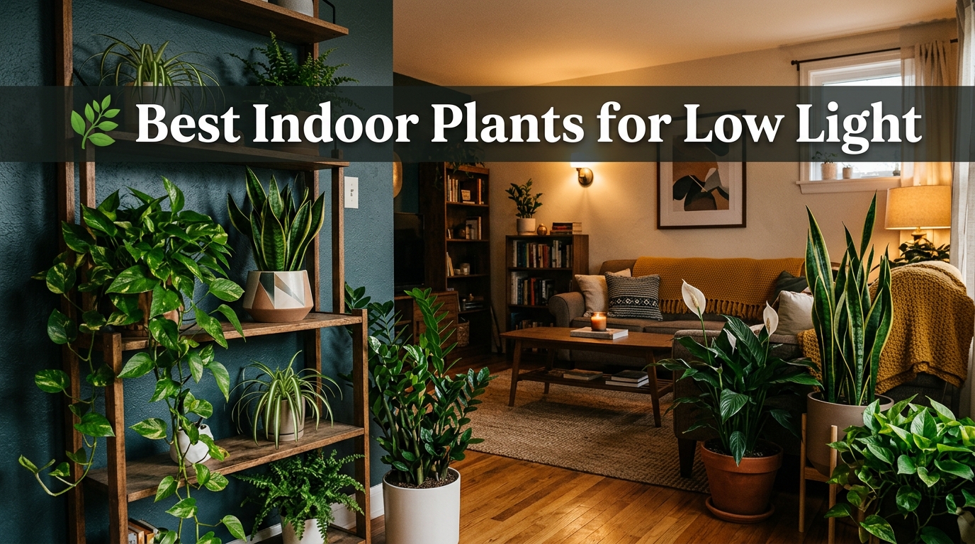 Best Indoor Plants for Low Light (2026 Guide)