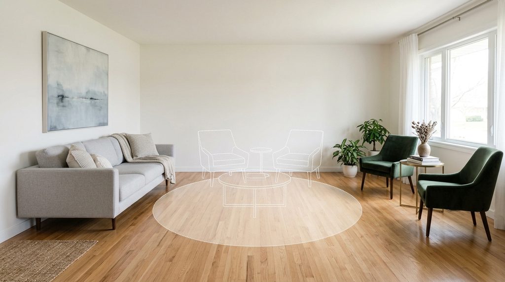 How to fix living room layout mistakes with better sofa placement